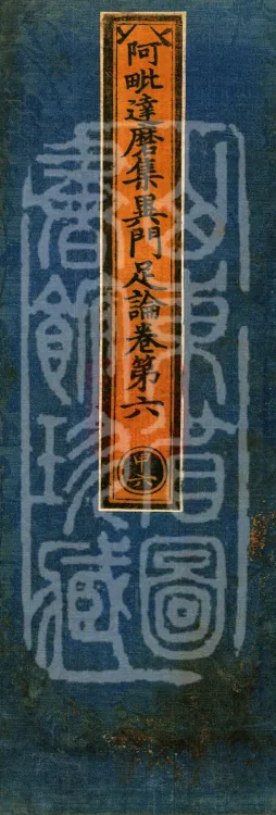 Abhidharma Collected Different Gates Supplement Treatise in Twenty Volumes Page 1