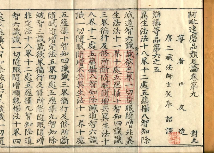 Abhidharma Treatise on the Completeness of Categories, Eighteen Volumes Page 2