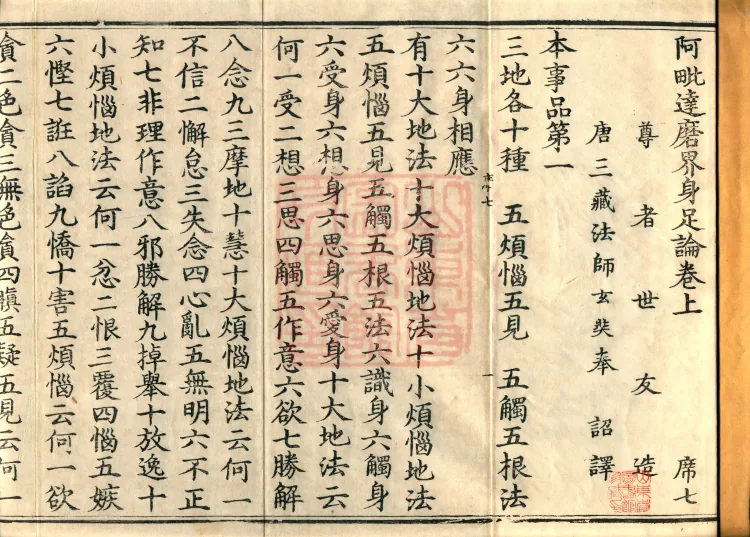 Abhidharma Jie-Shen-Zu Treatise, Two Volumes Page 2