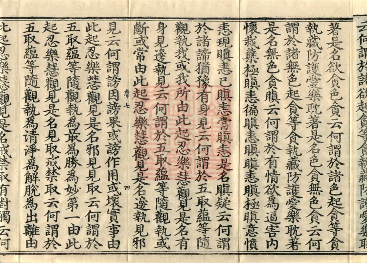 Abhidharma Jie-Shen-Zu Treatise, Two Volumes Page 7