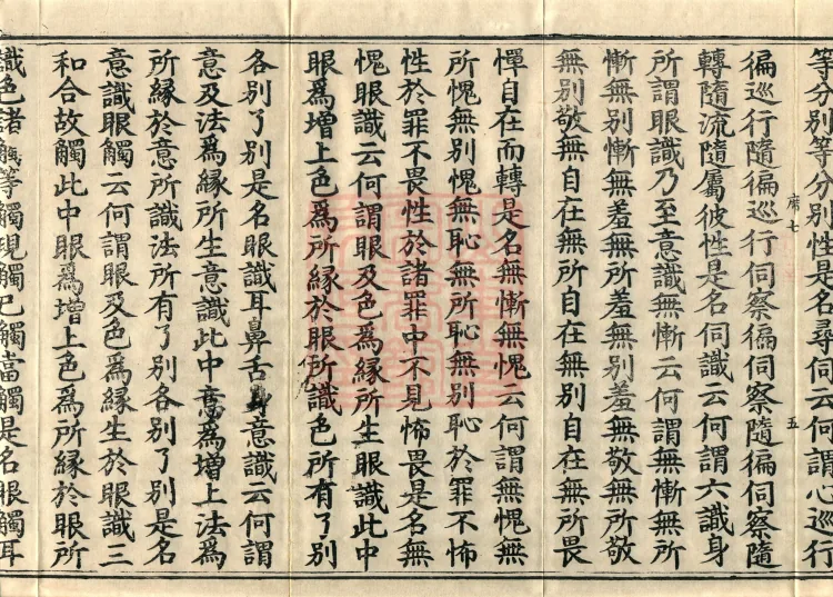 Abhidharma Jie-Shen-Zu Treatise, Two Volumes Page 9