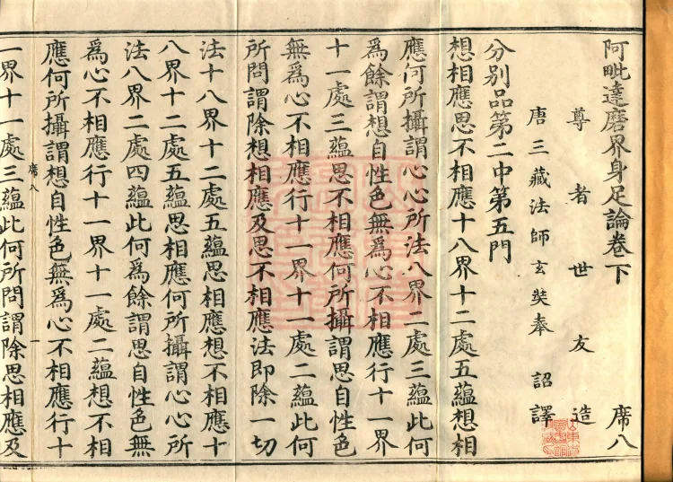 Abhidharma Jie-Shen-Zu Treatise, Two Volumes Page 2