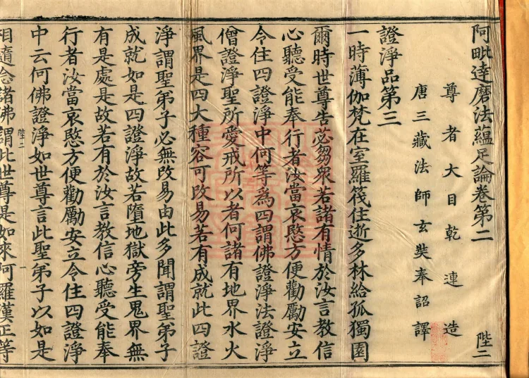 Abhidharma Dharmaskandhaprakaraṇa, Ten Volumes Page 2