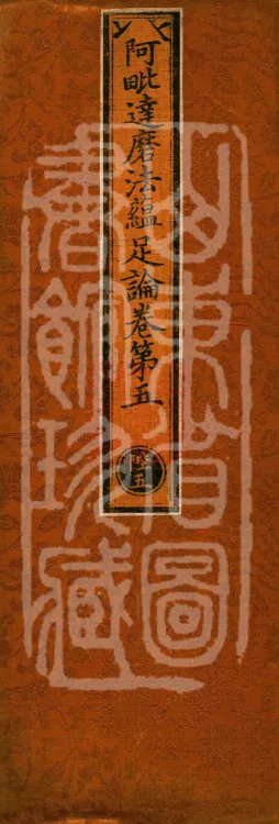 Abhidharma Dharmaskandhaprakaraṇa, Ten Volumes Page 1