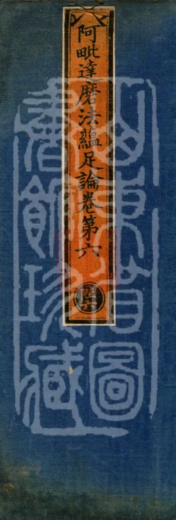 Abhidharma Dharmaskandhaprakaraṇa, Ten Volumes Page 1