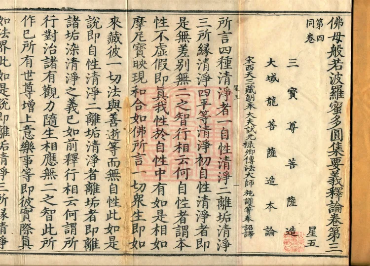 ① Vajra Needle Treatise, one fascicle ② Treatise on the Separation of Aspects of Bodhicitta, one fascicle ③ Mahayana Treatise on the Refutation of Existence, one fascicle Page 2