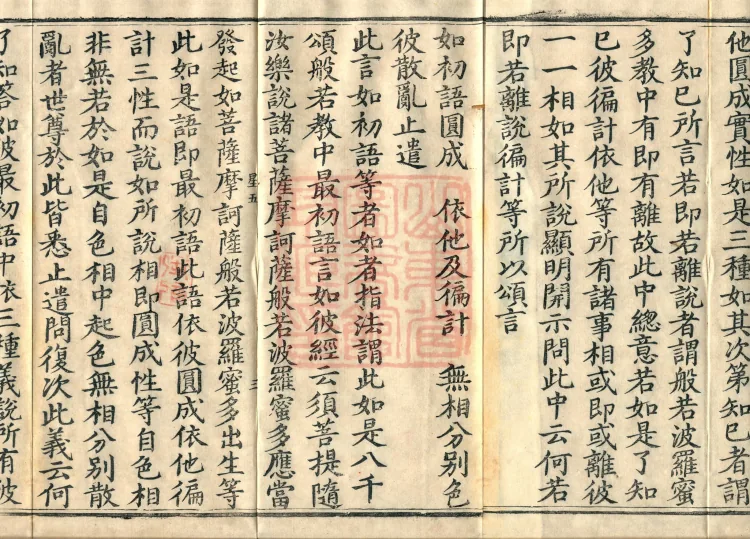 ① Vajra Needle Treatise, one fascicle ② Treatise on the Separation of Aspects of Bodhicitta, one fascicle ③ Mahayana Treatise on the Refutation of Existence, one fascicle Page 5