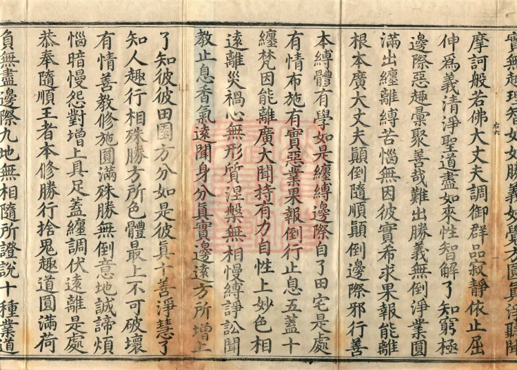 Bodhisattva Birth-Garland Treatise, sixteen fascicles Page 3