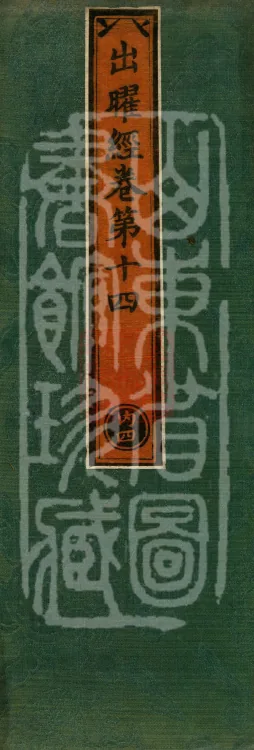 Sutra of Radiant Emanation, Twenty Volumes Page 1