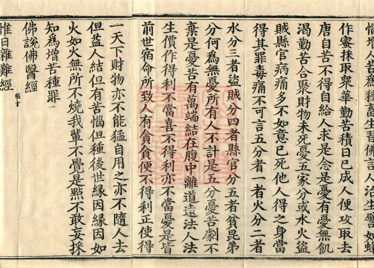 ①Buddha’s Discourse: Sutra on the Buddha as Physician, one volume ②Wei-ri Miscellaneous Difficulties Sutra, one volume Page 8