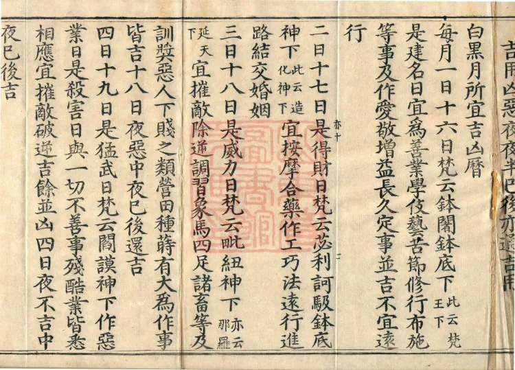 Sutra on Auspicious and Inauspicious Days, Good and Evil, and the Asterisms Spoken by Mañjuśrī Bodhisattva and Other Sages, two volumes Page 4