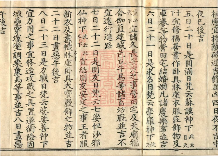 Sutra on Auspicious and Inauspicious Days, Good and Evil, and the Asterisms Spoken by Mañjuśrī Bodhisattva and Other Sages, two volumes Page 5