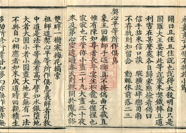 The Extensive Records of Monk Zhongfeng of Tianmu, Thirty Volumes Page 3