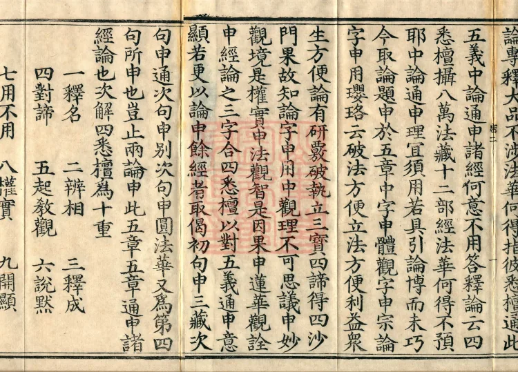 Profound Meaning of the Lotus Sutra in Ten Volumes Page 3
