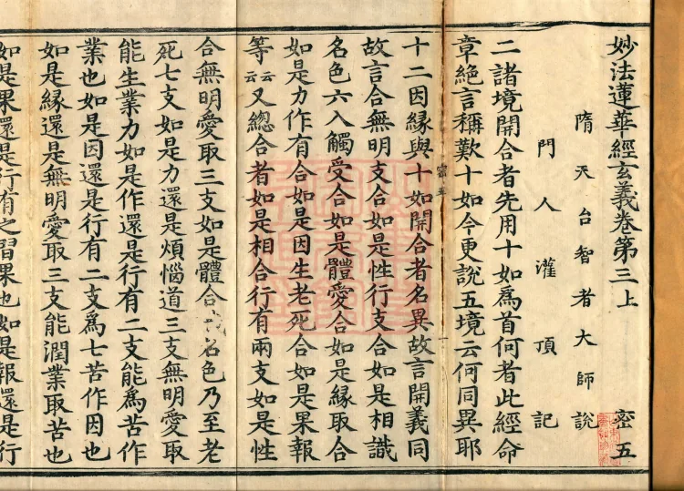 Profound Meaning of the Lotus Sutra in Ten Volumes Page 2