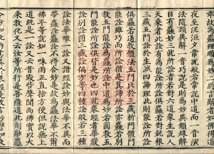 Profound Meaning of the Lotus Sutra in Ten Volumes Page 6