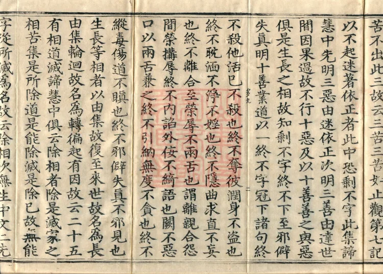Annotations on the Profound Meaning of the Lotus Sutra in Ten Volumes Page 4