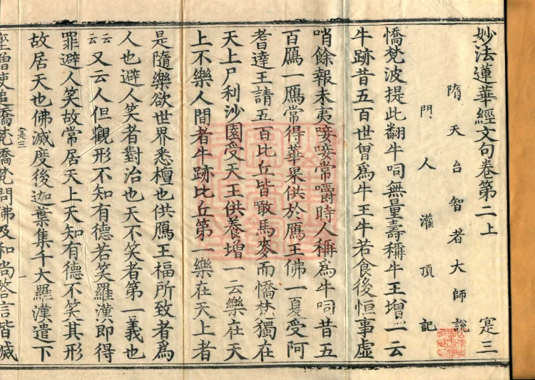 The Lotus Sutra: Text and Phrases in Ten Volumes Page 2
