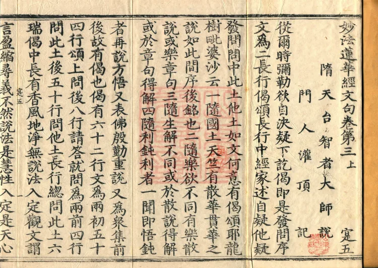 The Lotus Sutra: Text and Phrases in Ten Volumes Page 2