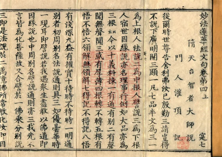 The Lotus Sutra: Text and Phrases in Ten Volumes Page 2