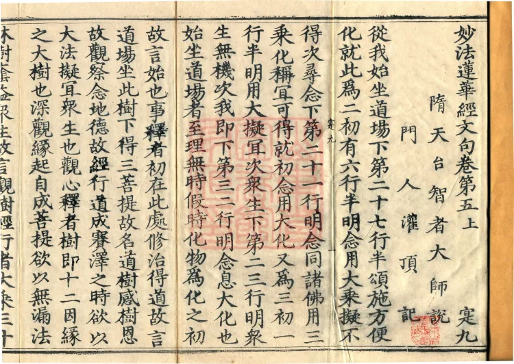 The Lotus Sutra: Text and Phrases in Ten Volumes Page 2