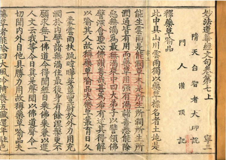 The Lotus Sutra: Text and Phrases in Ten Volumes Page 2