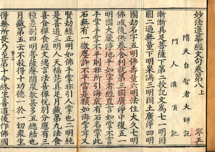 The Lotus Sutra: Text and Phrases in Ten Volumes Page 2