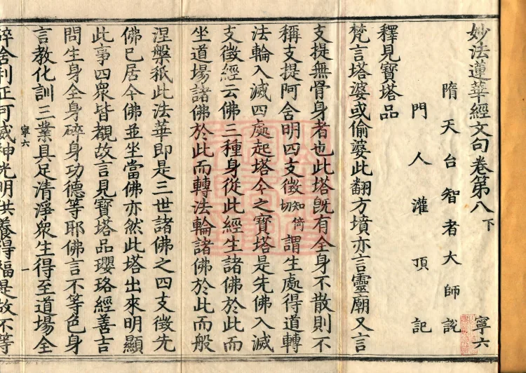 The Lotus Sutra: Text and Phrases in Ten Volumes Page 2