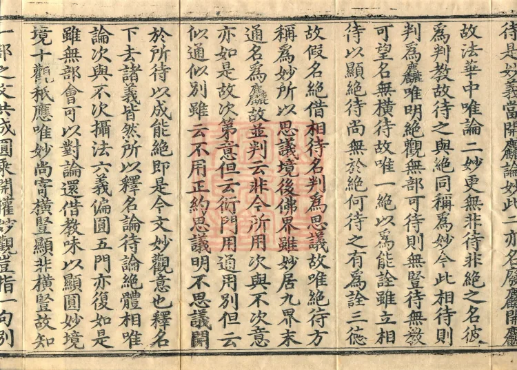 Instructions for the Transmission and Propagation of the Auxiliary Practice of Calming and Insight, Ten Juans (03 of 1) Page 8