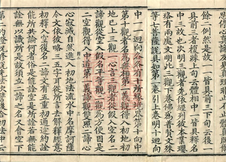 Instructions for the Transmission and Propagation of the Auxiliary Practice of Calming and Insight, Ten Juans (03 of 2) Page 5