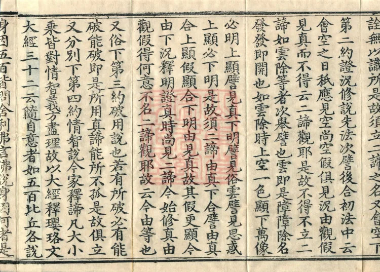 Instructions for the Transmission and Propagation of the Auxiliary Practice of Calming and Insight, Ten Juans (03 of 2) Page 6