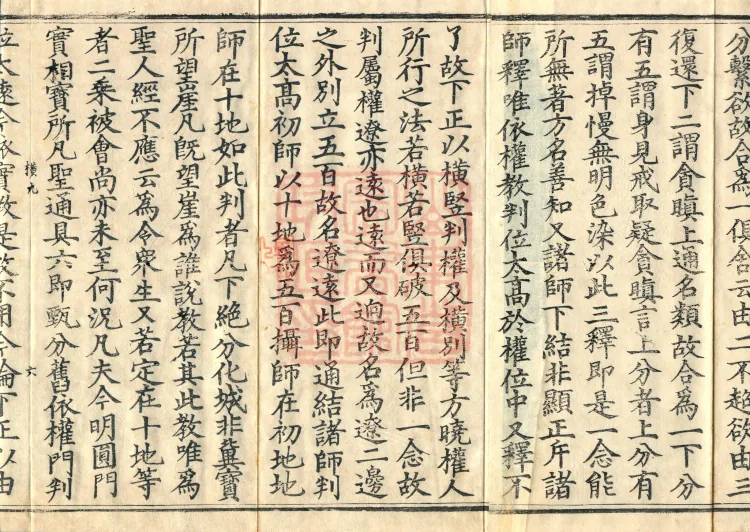 Instructions for the Transmission and Propagation of Auxiliary Practices for Calm-Abiding and Insight, Ten Volumes (07-1) Page 10