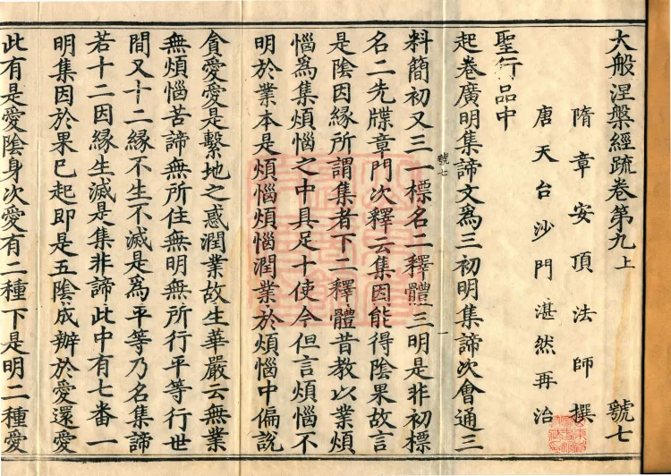 Commentary on the Mahaparinirvana Sutra, eighteen fascicles Page 2