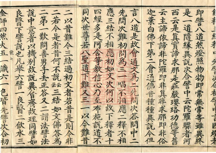 Commentary on the Mahaparinirvana Sutra, eighteen fascicles Page 8