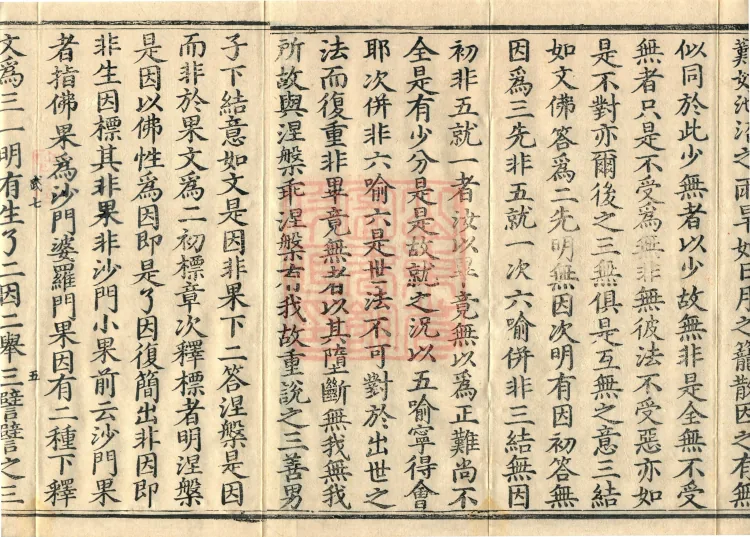 Commentary on the Mahaparinirvana Sutra, eighteen fascicles Page 8