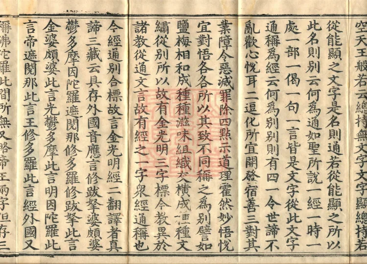 Golden Light Sutra Profound Meaning, Two Volumes Page 8