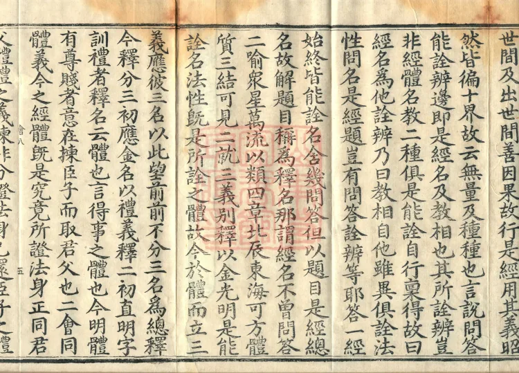 Collected Supplementary Notes on the Profound Meaning of the Golden Light Sutra, six juan Page 8