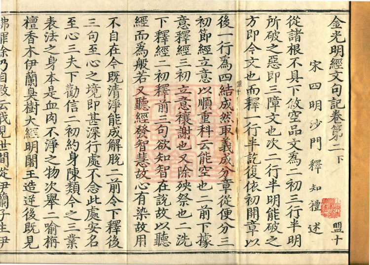 Notes on the Sentences and Phrases of the Golden Light Sutra, six juan Page 2