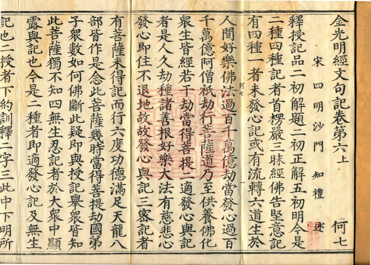 Notes on the Sentences and Phrases of the Golden Light Sutra, six juan Page 2