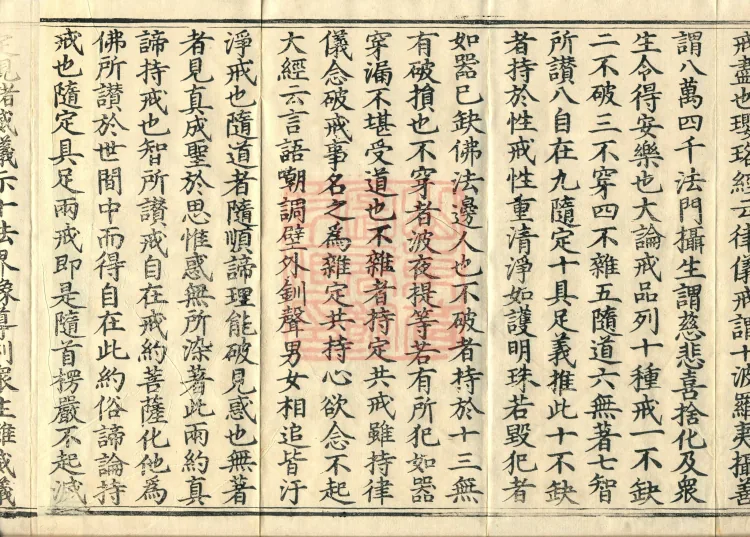 Bodhisattva Precept Ritual Commentary, two juan Page 6