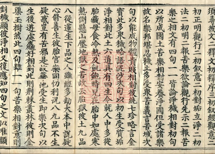 Commentary on the Contemplation Sutra of the Buddha of Immeasurable Life, Miao Zong Notes, Six Volumes Page 6