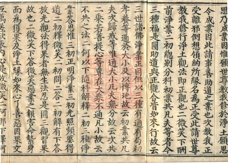 Commentary on the Contemplation Sutra of the Buddha of Immeasurable Life, Miao Zong Notes, Six Volumes Page 4