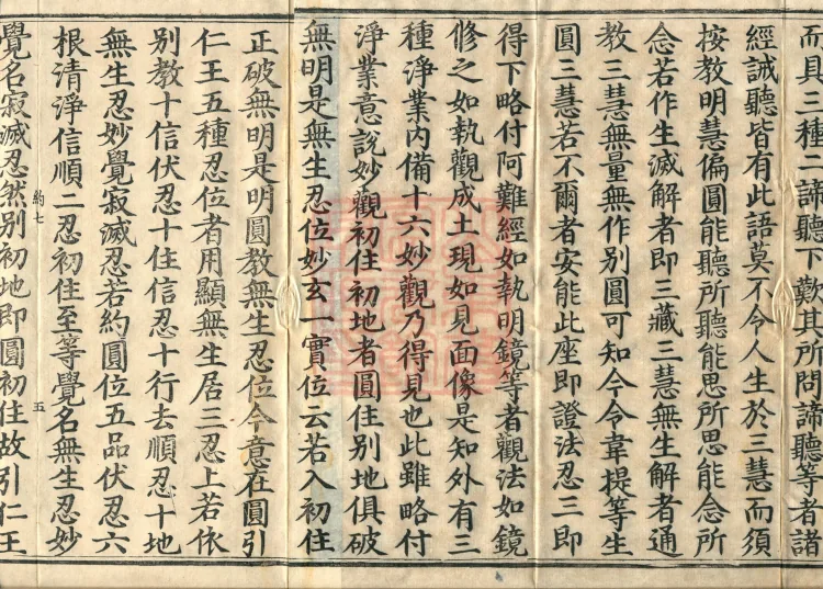 Commentary on the Contemplation Sutra of the Buddha of Immeasurable Life, Miao Zong Notes, Six Volumes Page 7