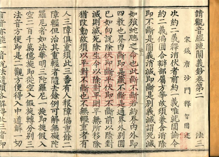 Annotations and Explanatory Notes on the Sutra of Requesting Avalokitesvara, four fascicles Page 2