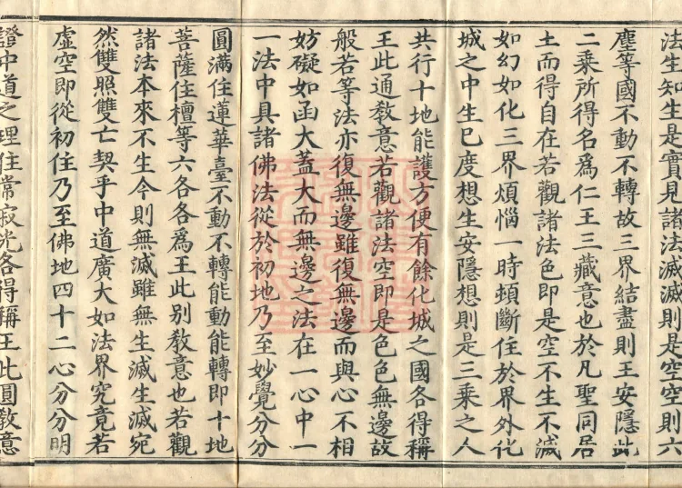 Commentary on the "Prajñā Sutra of the Benevolent King Protecting the Nation", five fascicles Page 8