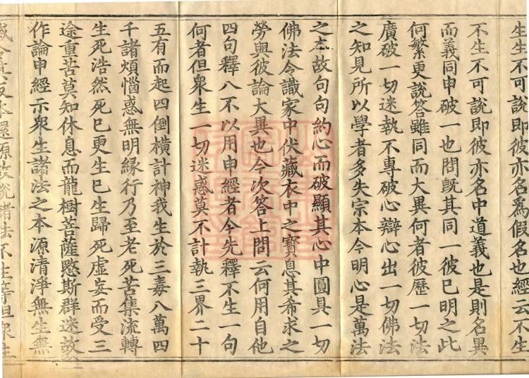 Commentary on the Treatise on Observing the Mind, five juan Page 6