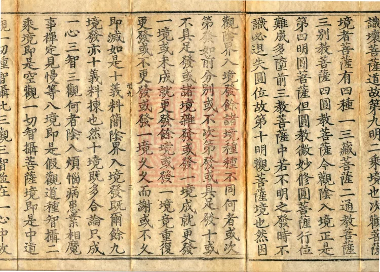 Commentary on the Treatise on Observing the Mind, five juan Page 5