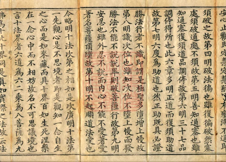 Commentary on the Treatise on Observing the Mind, five juan Page 8
