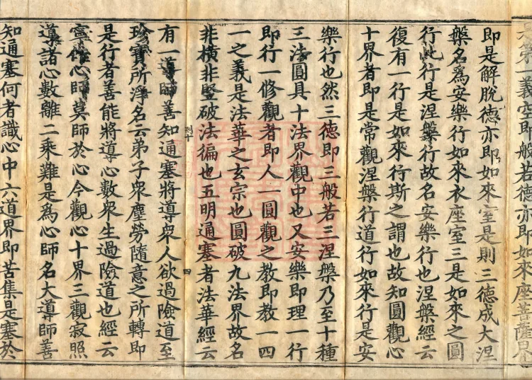 Commentary on the Treatise on Observing the Mind, five juan Page 7