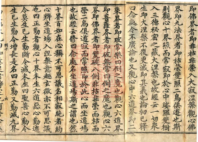 Commentary on the Treatise on Observing the Mind, five juan Page 10